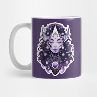 Pastel Goth Moon Child Mug